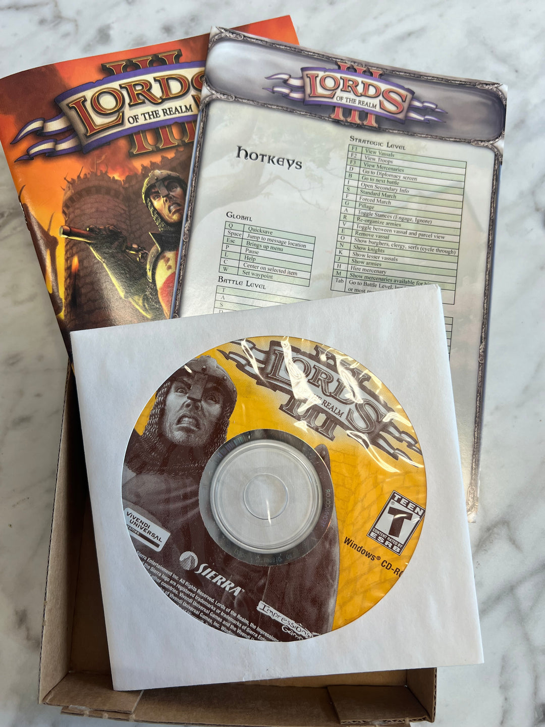 Lords of the Realm III PC CD-ROM Game  PC73024