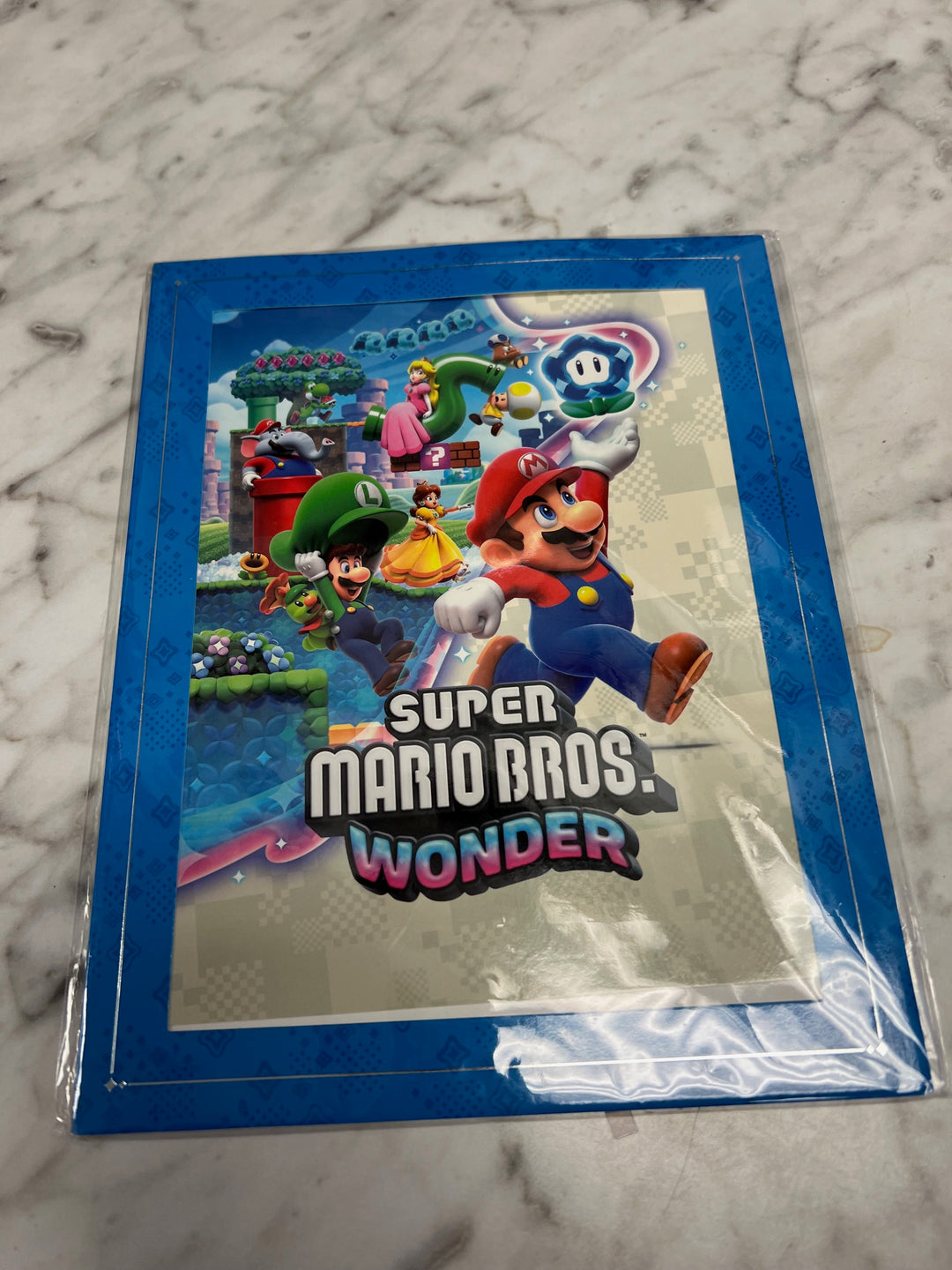 Super Mario Bros. Wonder Art Print - Nintendo - Best Buy Preorder Bonus P12825