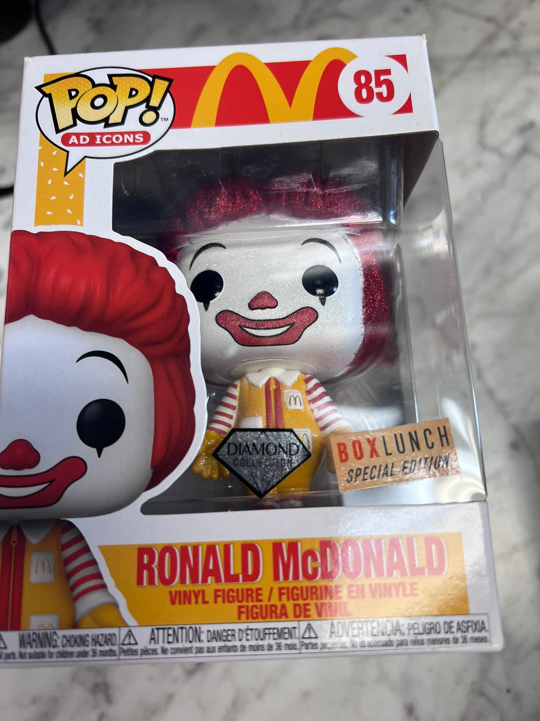 Funko Pop! Ronald McDonald #85 Diamond Collection FP31426