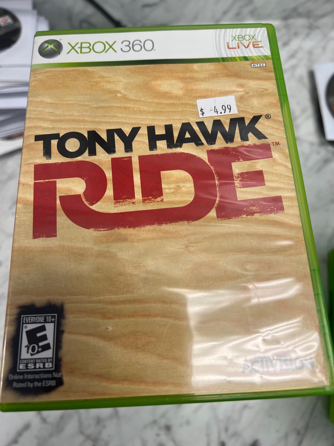 Tony Hawk Ride - Xbox 360 X5525
