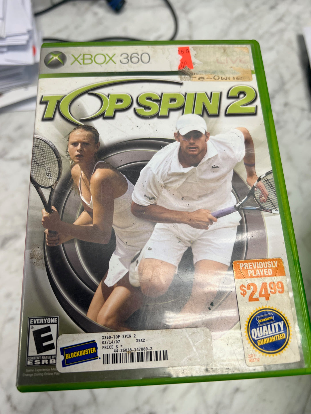 Top Spin 2 - Xbox 360 X5525