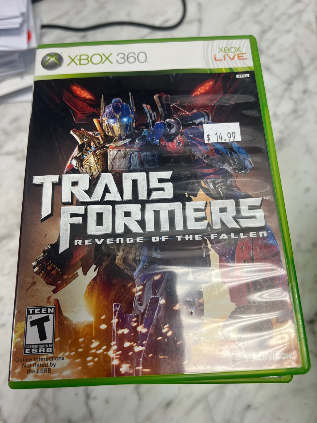 Transformers Revenge of the Fallen - Xbox 360 X5525