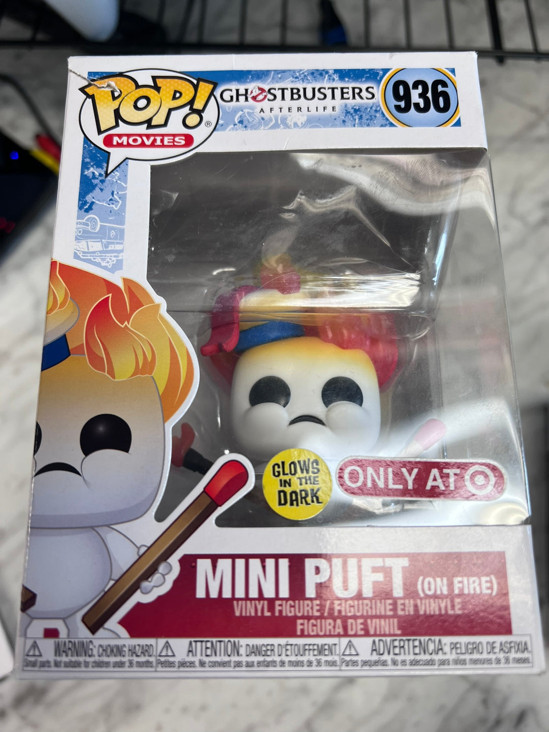 Funko Pop! Mini Puft (On Fire) #936 FP31426