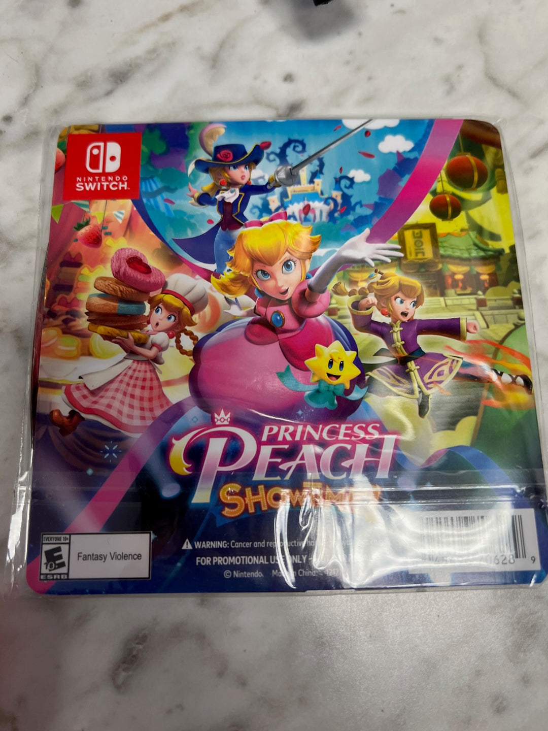 Princess Peach Showtime Acrylic Stand Best Buy Promo Nintendo Switch New P12825