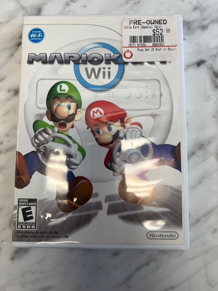 Mario Kart Wii - Case and Manual Only No Game    CMO101024