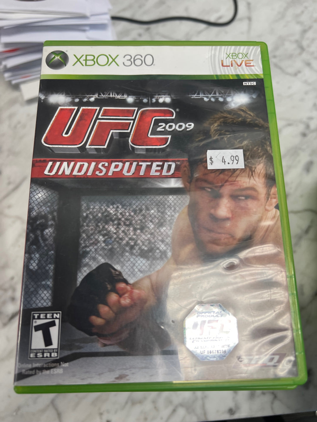 UFC 2009 Undisputed - Xbox 360 X5525