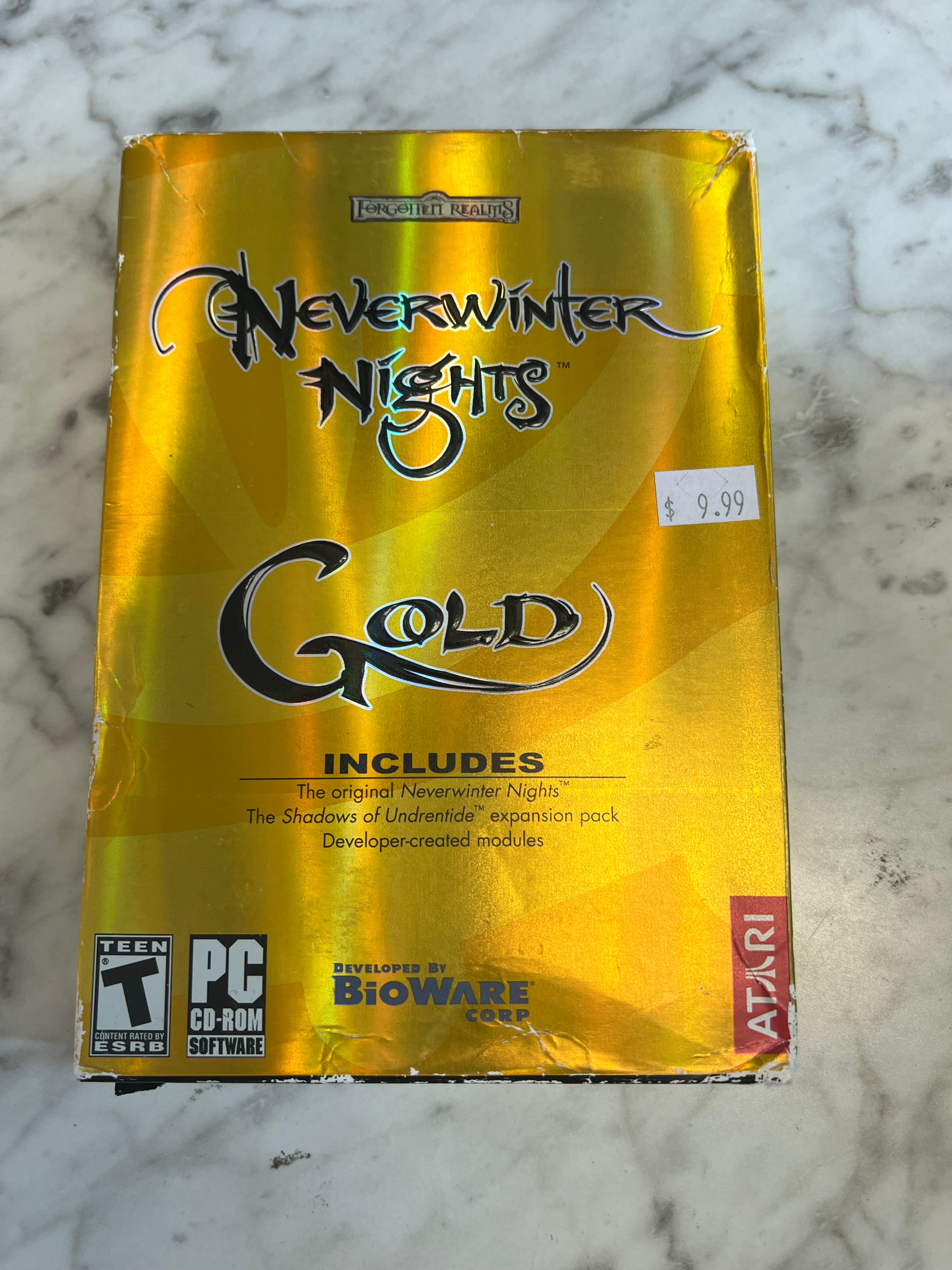 Neverwinter Nights Gold Bioware PC CD-ROM Game PC73024 – Core Gaming