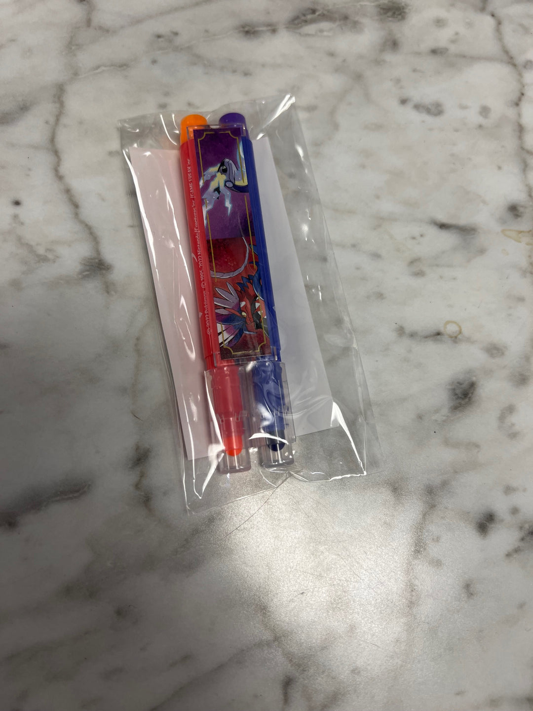 Pokémon Scarlet and Pokémon Violet Highlighter Pen Nintendo Reward NEW! 2022 P12825