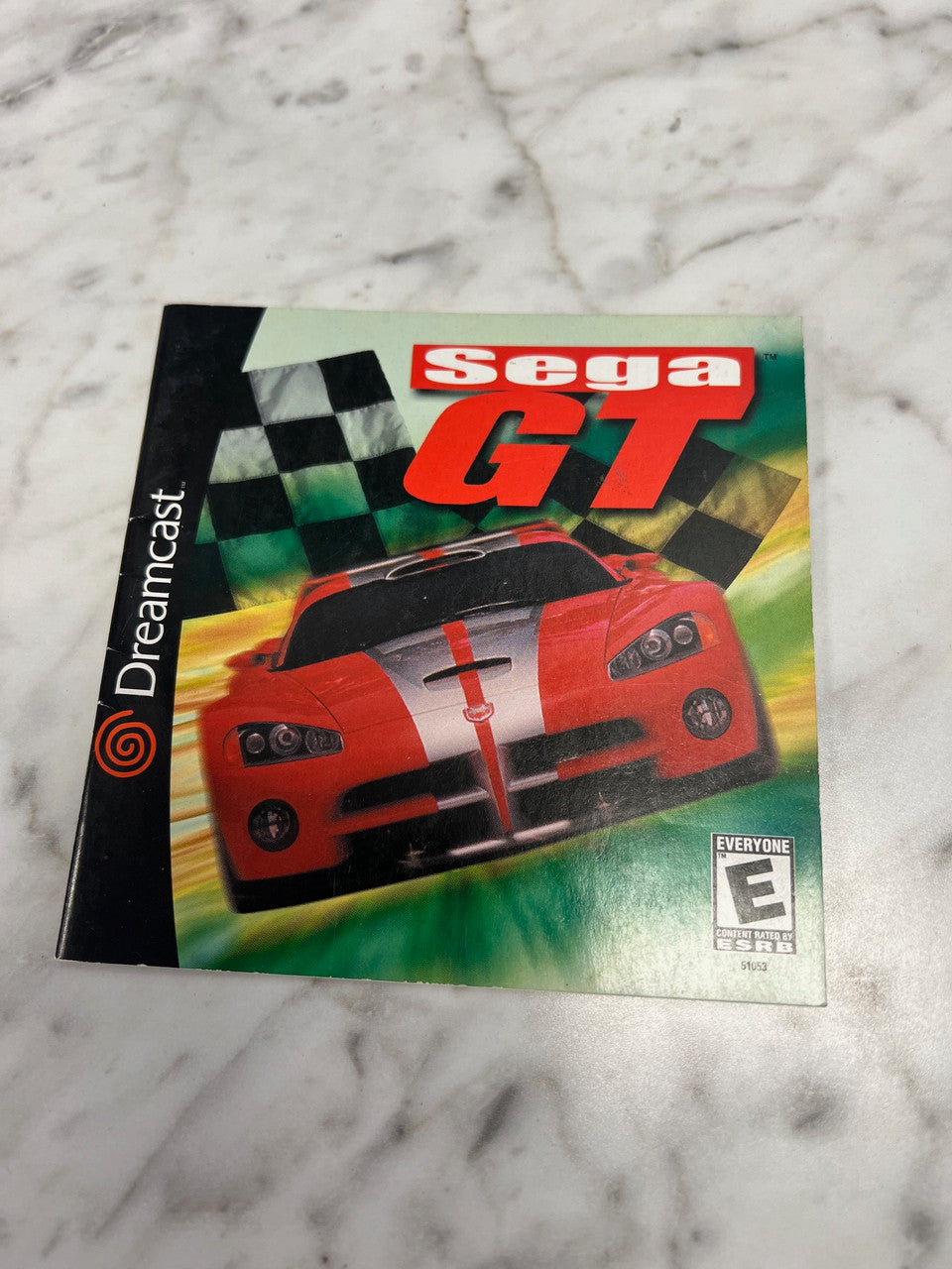 Sega GT Dreamcast Manual Only