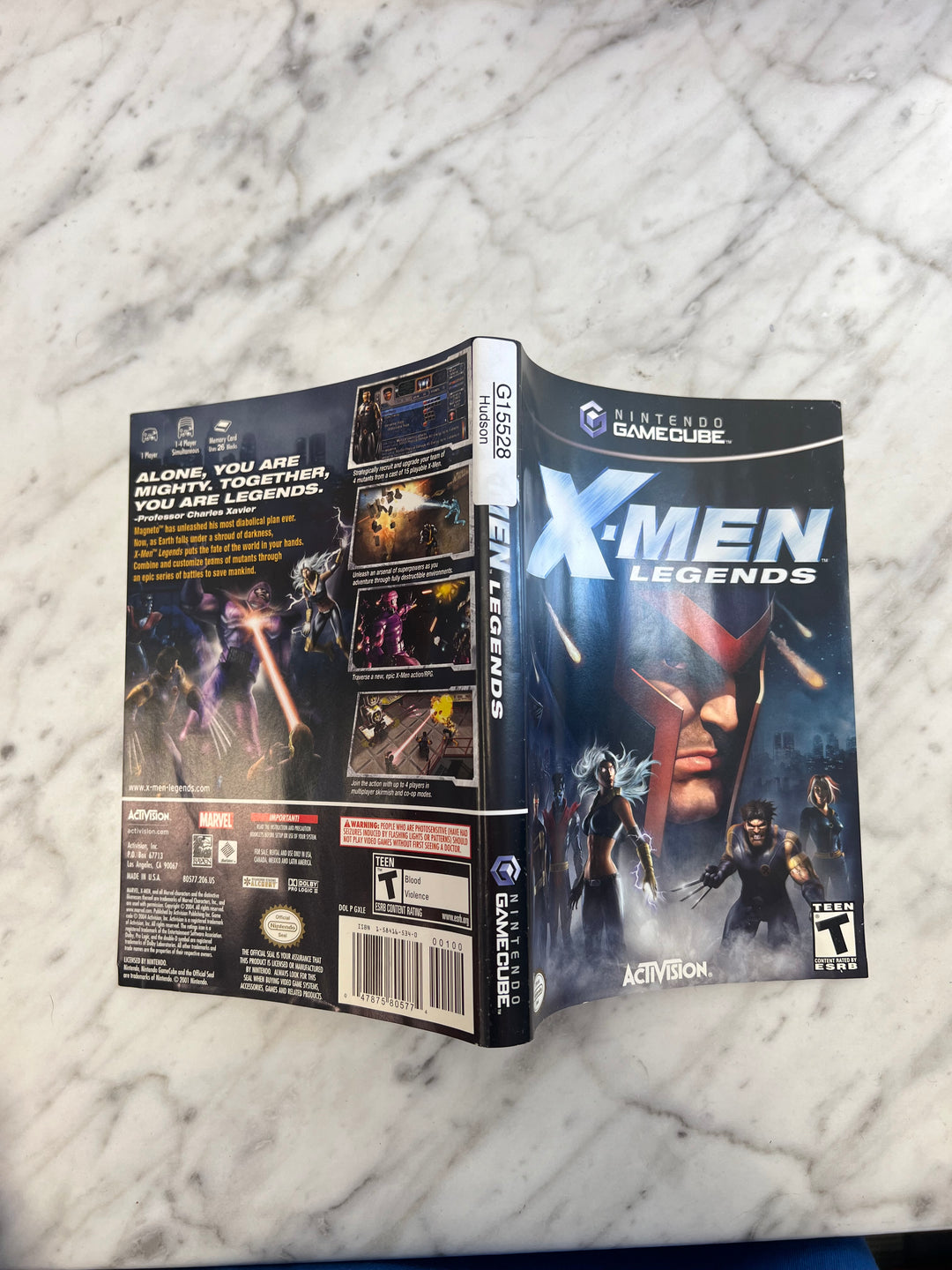 X-Men Legends for Nintendo Gamecube Case Art ONLY    AO101024