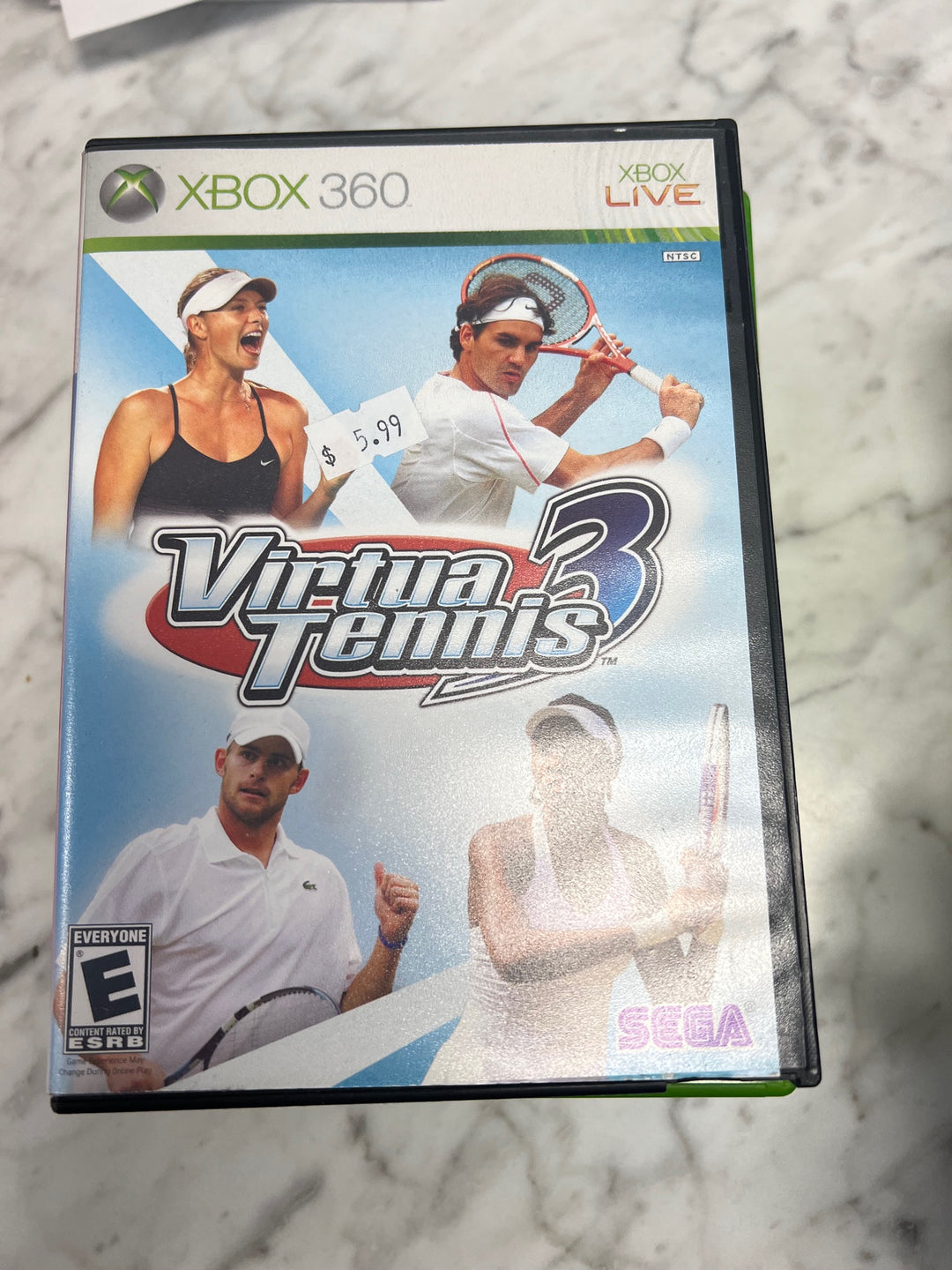 Virtua Tennis 3 - Xbox 360 X5525