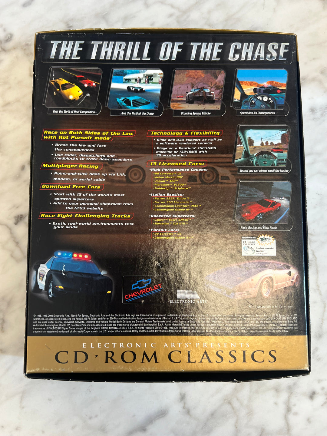 Need for Speed III Hot Pursuit PC CD-ROM PC73024