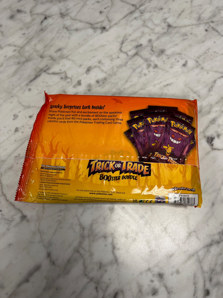 Pokemon TCG 2022 Trick or Trade Booster Bundle (40 packs of 3) Sealed NEW P12825