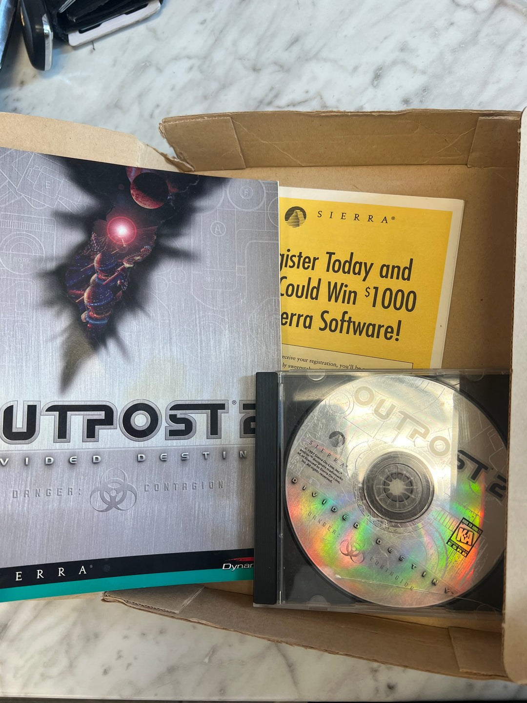 Outpost 2 Divided Destiny PC CD-ROM Game PC73024