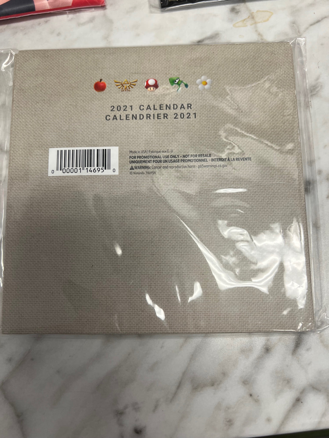 My Nintendo Rewards 2021 Calendar Sealed NEW P12825