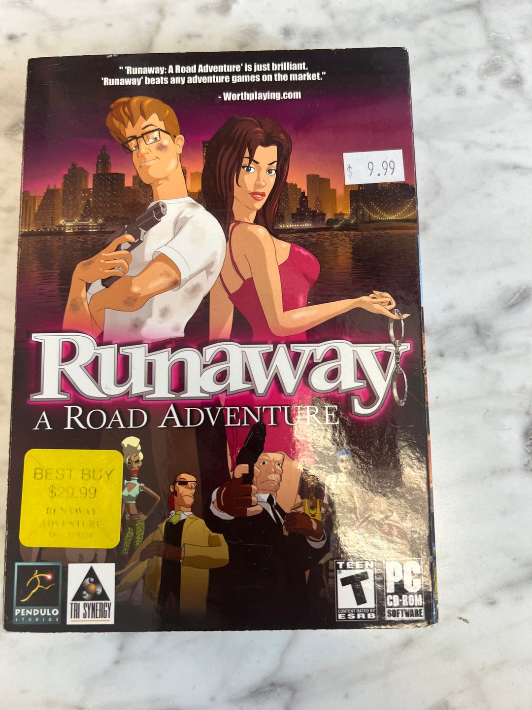 Runaway A Road Adventure PC CD-ROM Game in Box   PC73024