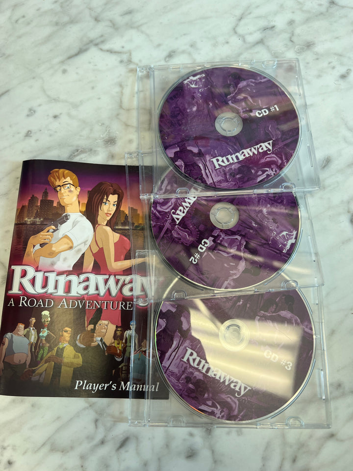 Runaway A Road Adventure PC CD-ROM Game in Box   PC73024
