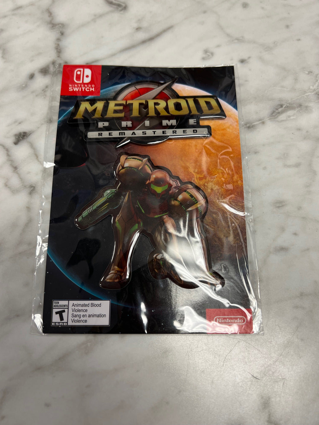 Metroid Prime Remastered Pin Set - My Nintendo Rewards Brand New P12825