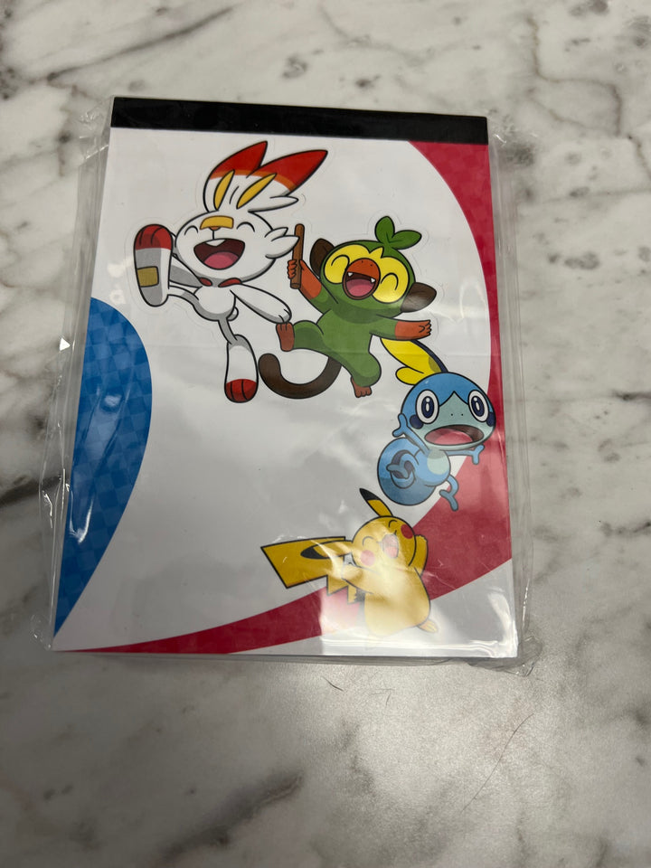 Pokemon Sword & Shield Memo Pad - My Nintendo Rewards - NEW P12825