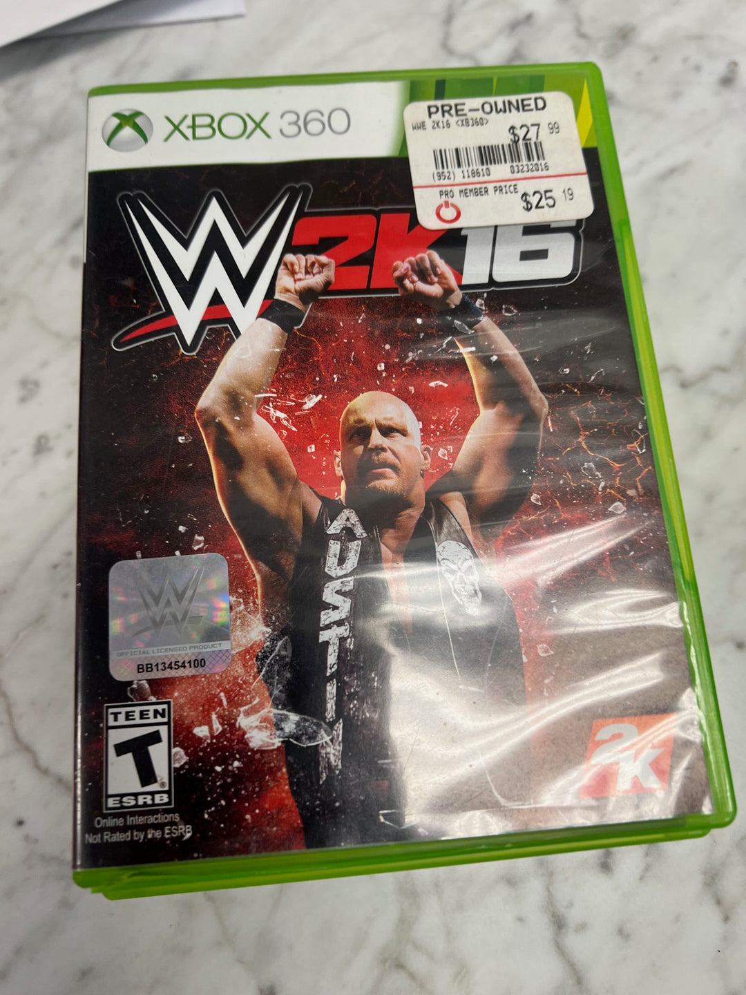 WWE 2K16 - Xbox 360 X5525