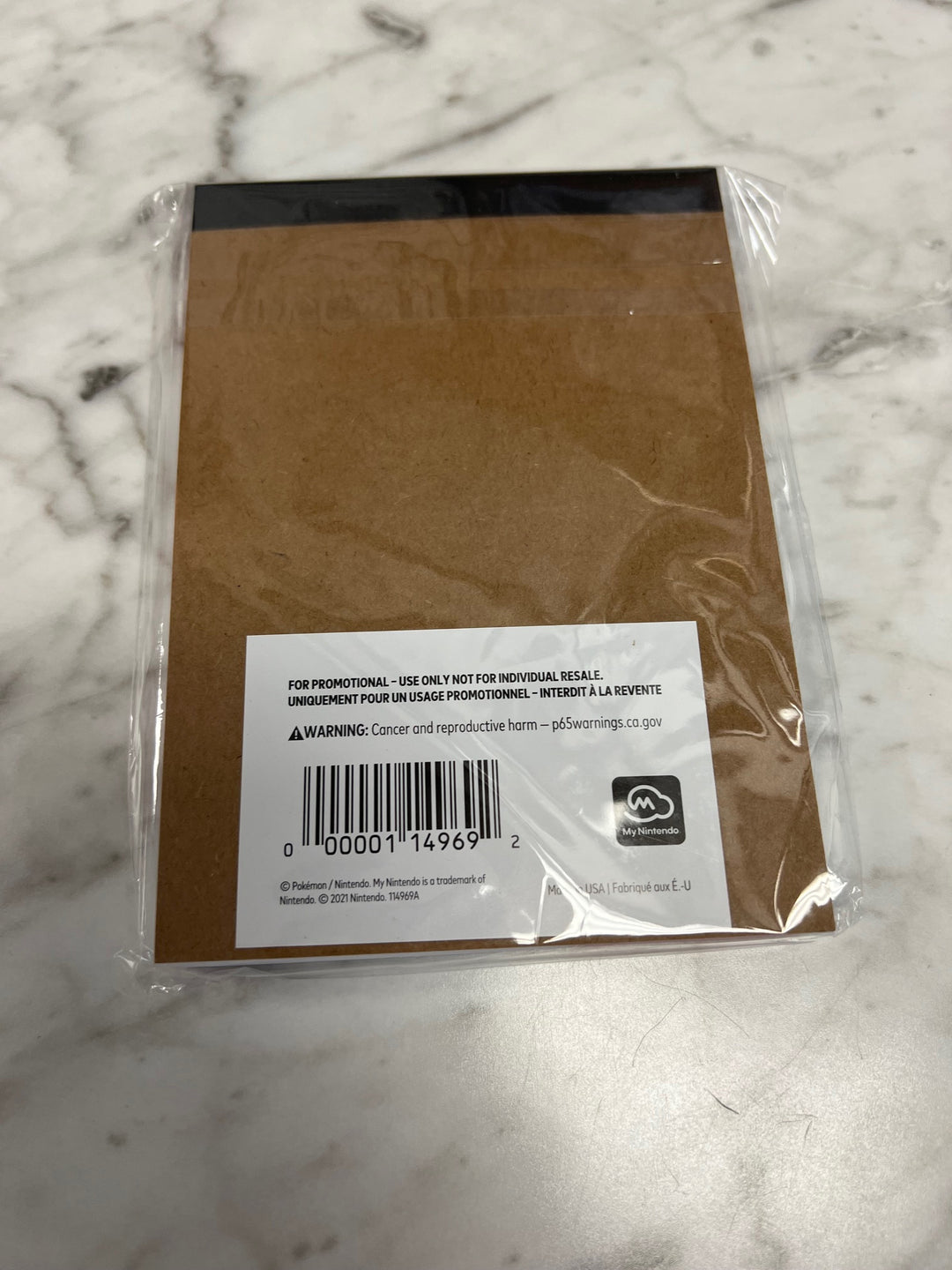 Pokemon Sword & Shield Memo Pad - My Nintendo Rewards - NEW P12825