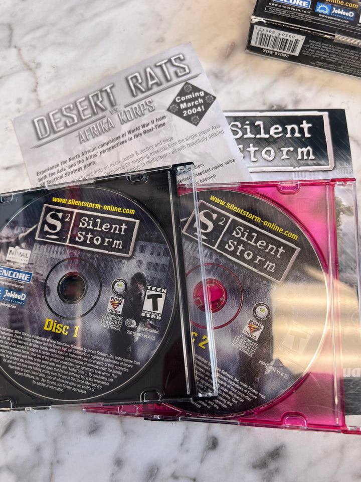 S2 Silent Storm PC CD-ROM Game in box  PC73024