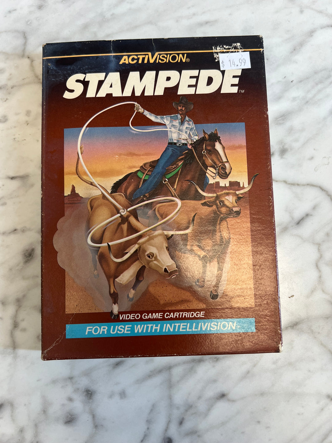 Activision Stampede for Intellivision in Box  PC73024