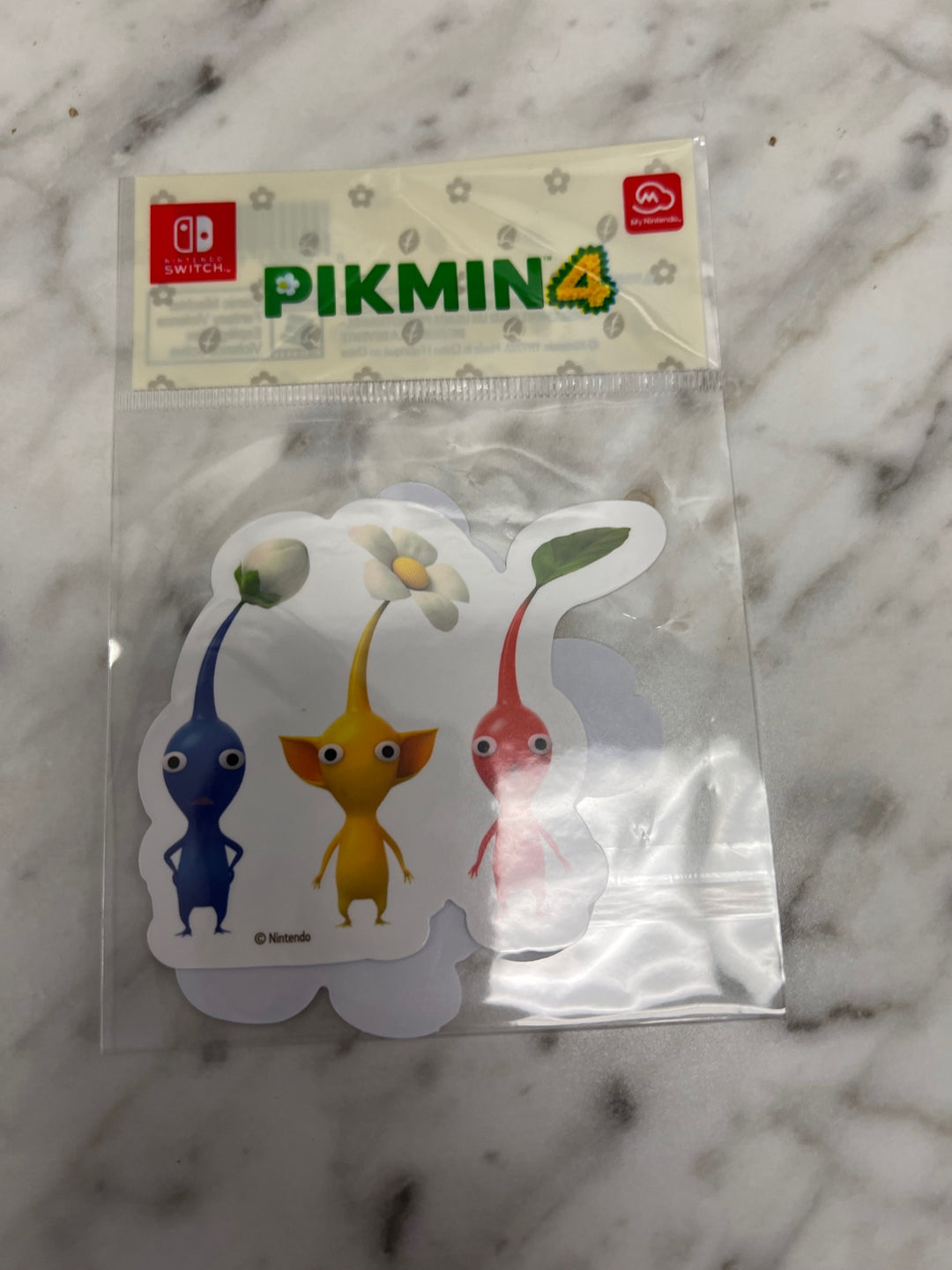 Pikmin 4 - My Nintendo Rewards - Sticker Set - Brand New & Sealed P12825