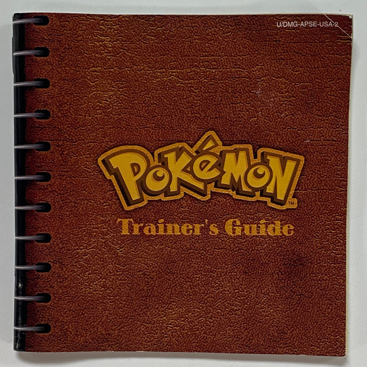 Pokemon Yellow Manual ONLY U/DMG-APSE-USA-2 Game Boy MO91126