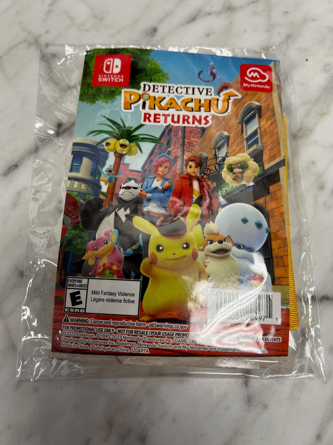 Detective Pikachu Returns Cup Cozy Sleeve, My Nintendo Rewards Pokemon NEW P12825