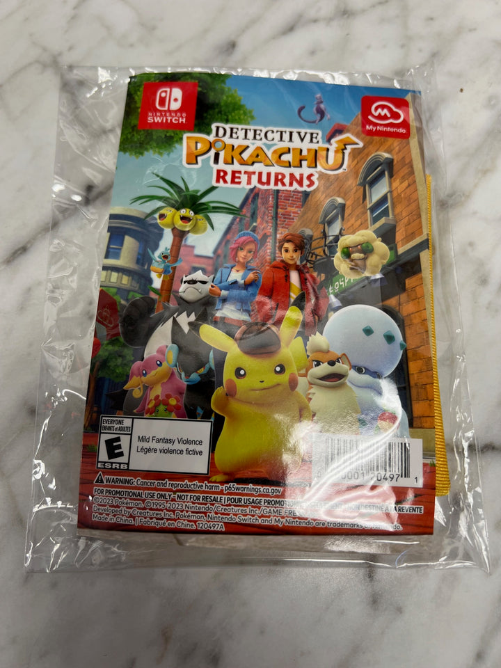 Detective Pikachu Returns Cup Cozy Sleeve, My Nintendo Rewards Pokemon NEW P12825