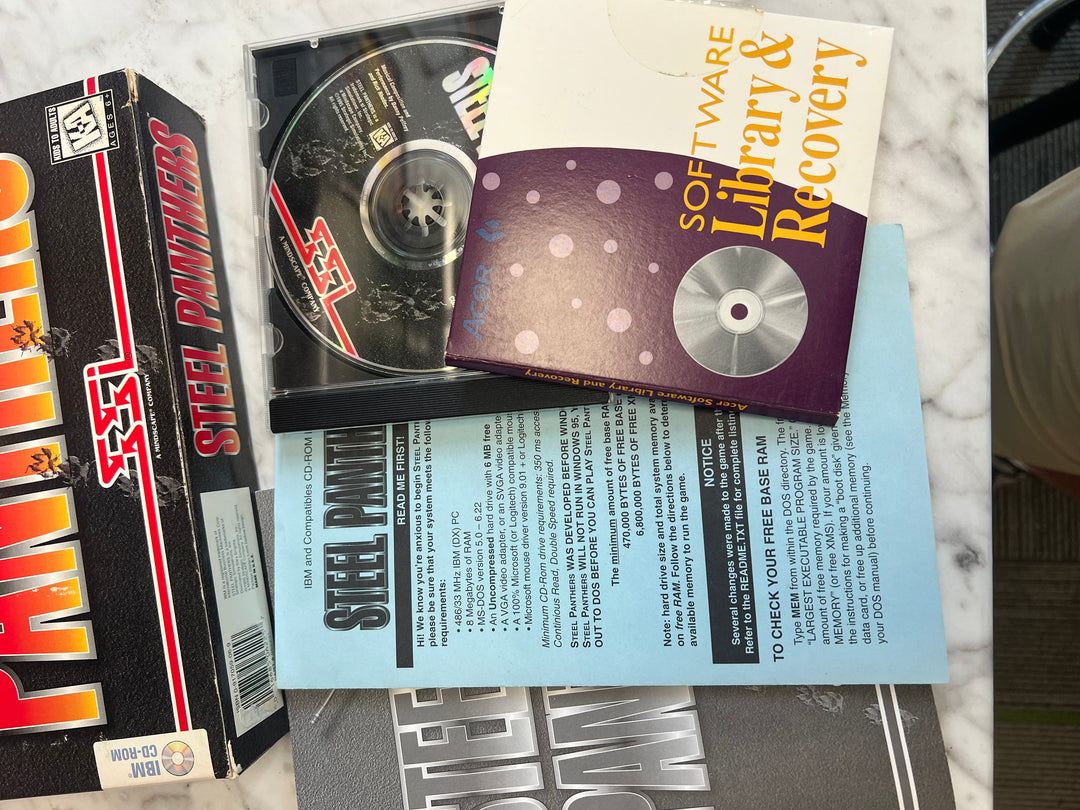 Steel Panthers Big Box PC CD-ROM Game    PC73024