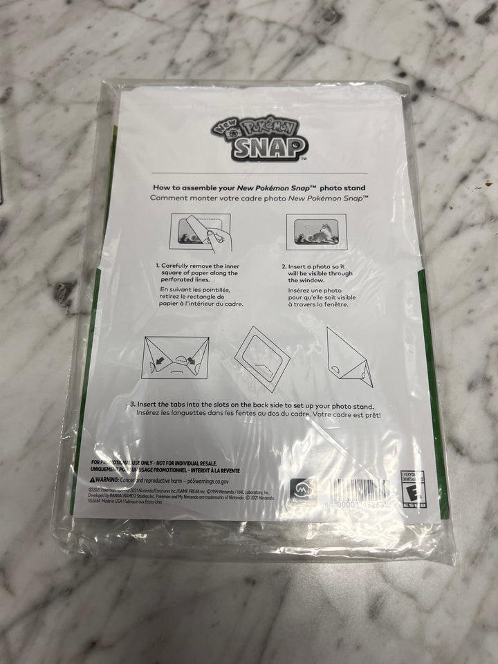 New Pokemon Snap Photo Stand / Frame & Letter / Stationary Set - My Nintendo P12825