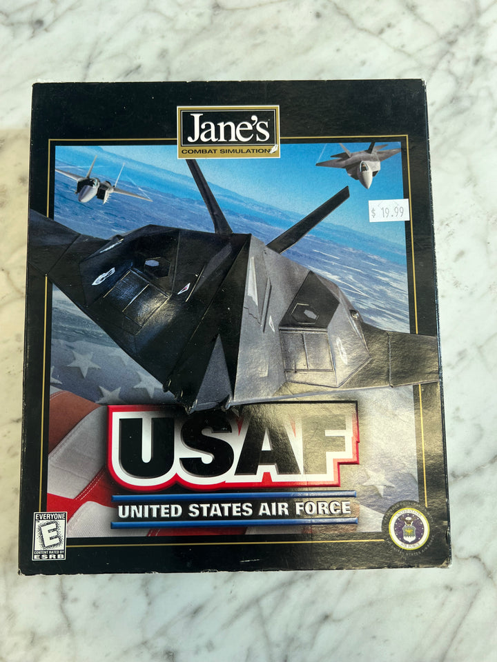 Jane's Combat Simulations USAF United States Air Force PC CD-ROM PC73024