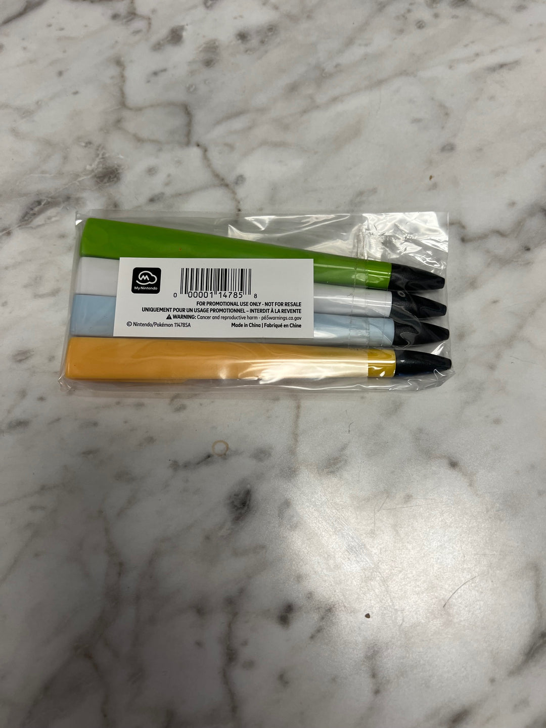 MyNintendo Pokémon Sword and Pokémon Shield Ball Point Pen Set Sealed NEW P12825