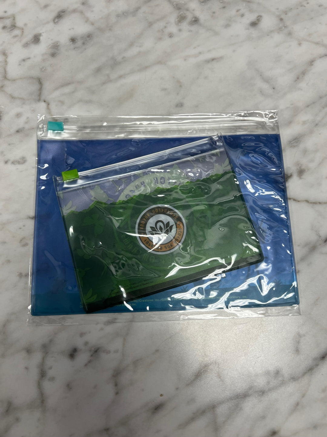 Pokemon Snap Clear Zipper Case Set-My Nintendo Official Reward Sealed NEW P12825