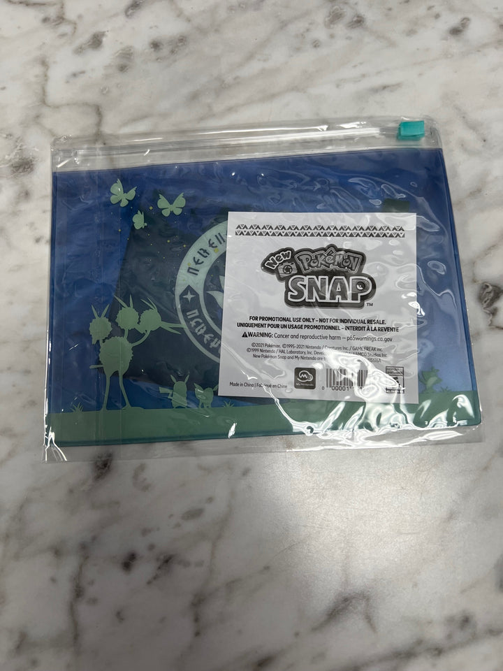 Pokemon Snap Clear Zipper Case Set-My Nintendo Official Reward Sealed NEW P12825