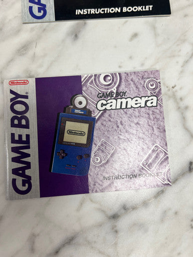 Game Boy Camera Instruction Manual Booklet only