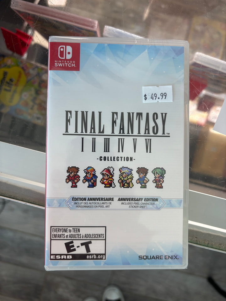 Final Fantasy 1-6 Anniversary Collection - Switch