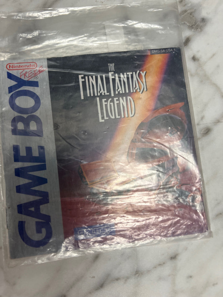 Final Fantasy Legend Game Boy Manual Only
