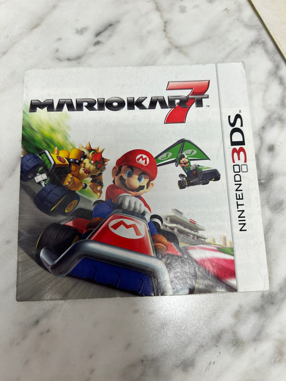 Mario Kart 7 Nintendo 3DS Manual only
