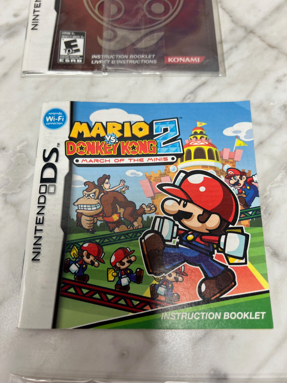 Mario vs. Donkey Kong 2 Nintendo DS Manual Only