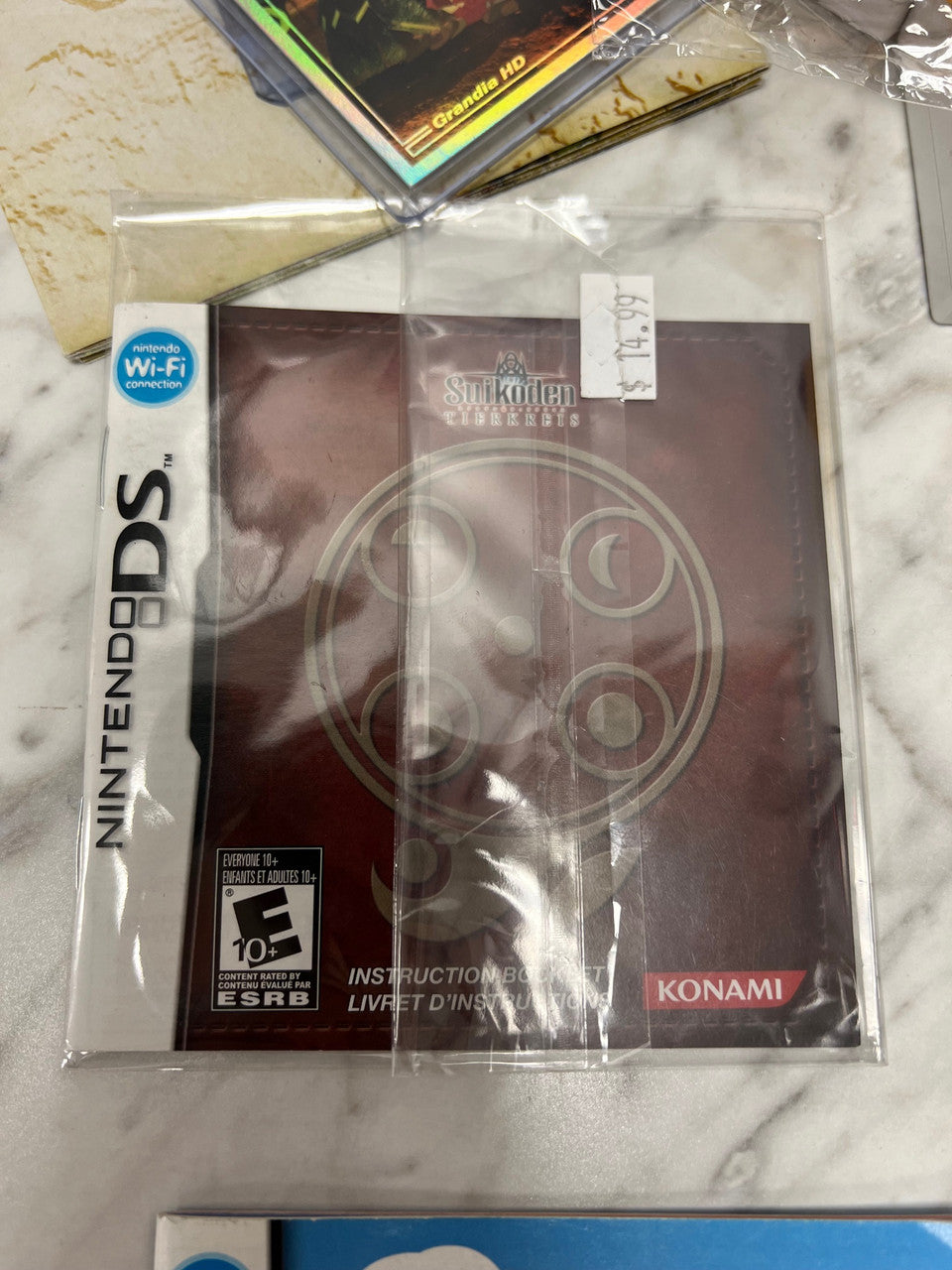 Suikoden Tierkreis Nintendo DS Manual Only