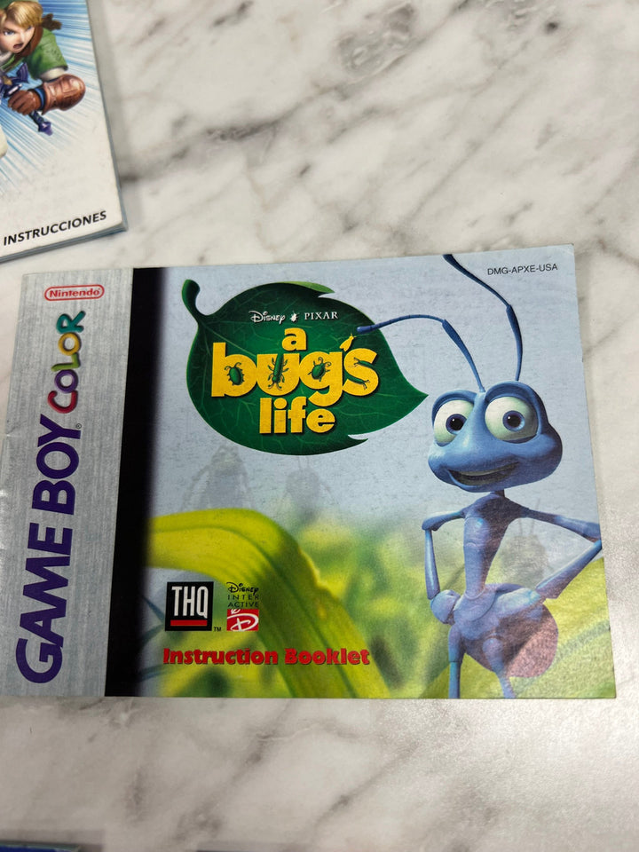 A Bug's Life Game Boy Color Manual only