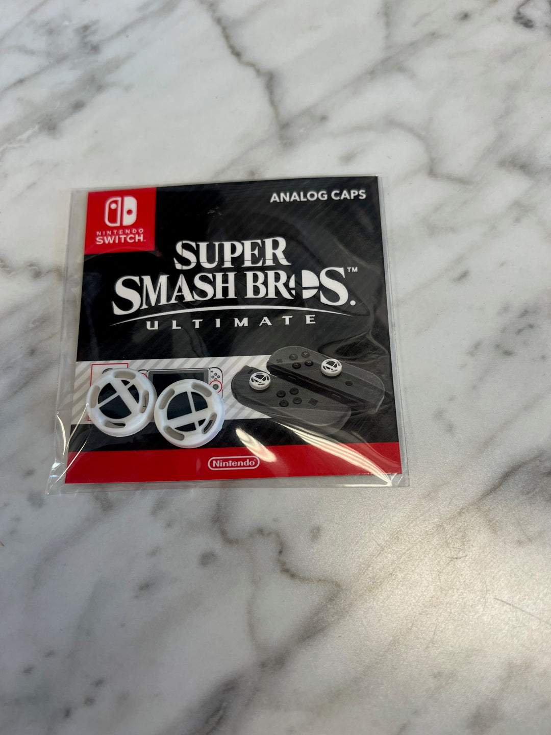 Super Smash Bros Ultimate Official Analog Caps Nintendo Switch Promo Only NEW P12925