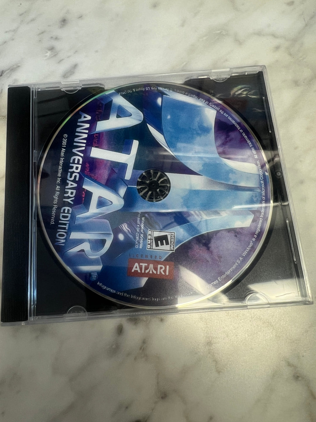 Atari Anniversary Edition Jewel Case w/ slipcover PC CD-ROM    PC73124