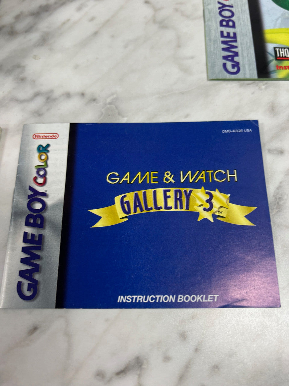 Game & Watch Gallery 3 Game Boy Color Manual only