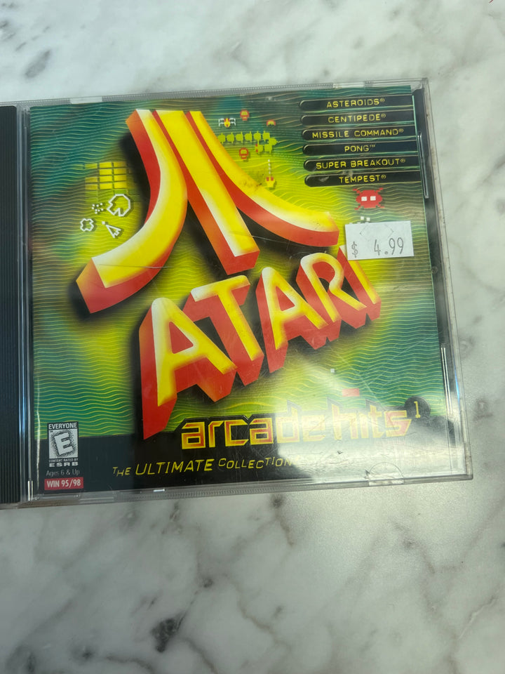 Atari Arcade Hits 1 Jewel Case  PC CD-ROM    UD91624