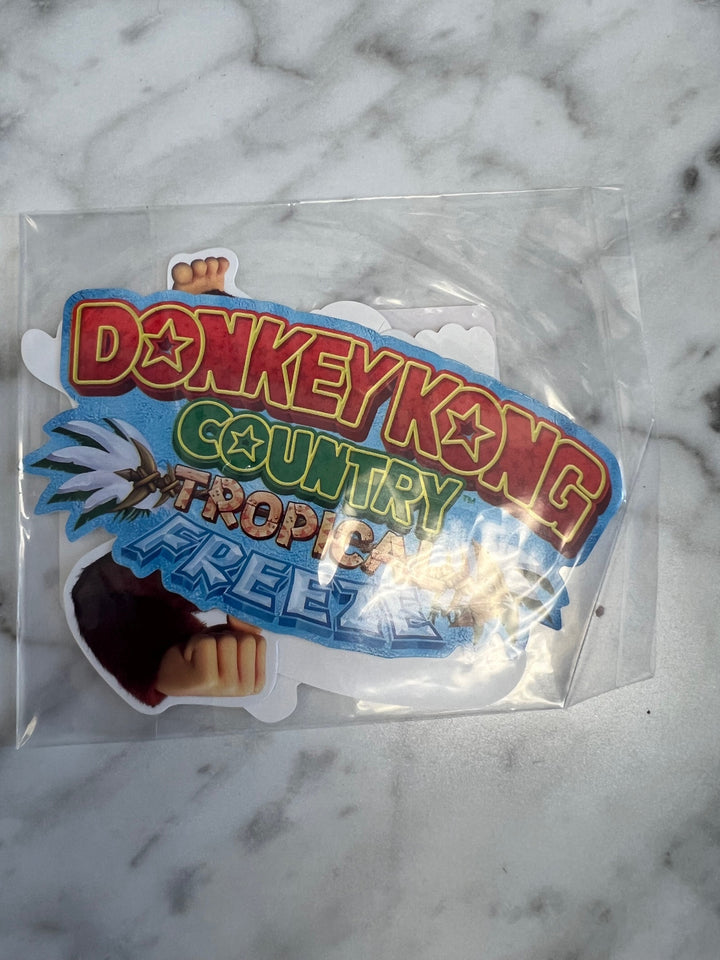Donkey Kong Country Tropical Freeze Promo Sticker Set P12925