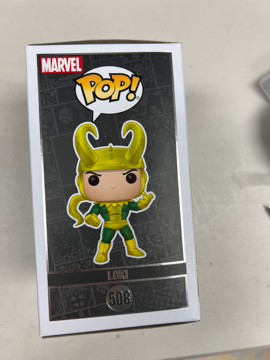 Funko Pop! Marvel - Loki With Scepter Glow- Entertainment Earth (Exclusive) #985 UD101024